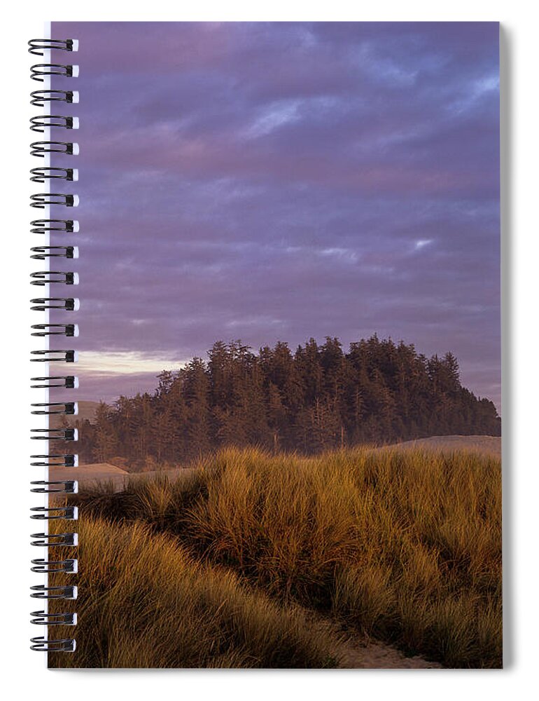 Dunes Spiral Notebook featuring the photograph Dune Afternoon by Robert Potts