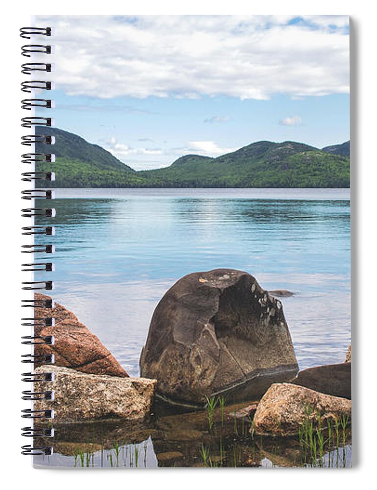 Acadia National Park Spiral Notebook featuring the photograph Eagle Lake by Holly Ross