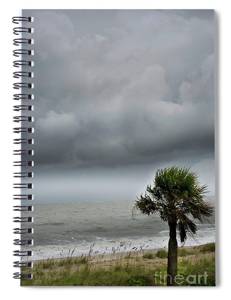 Culture Spiral Notebook featuring the photograph Edisto Haze by Skip Willits