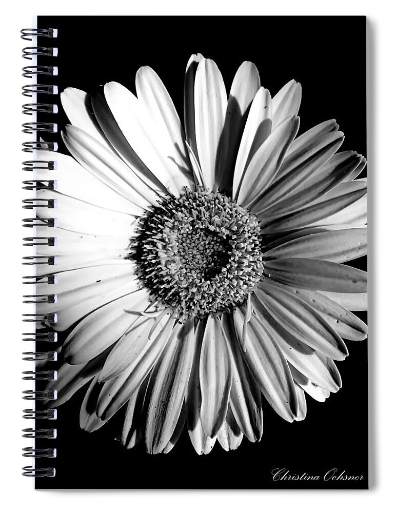 Elegance Spiral Notebook featuring the photograph Elegance by Christina Ochsner