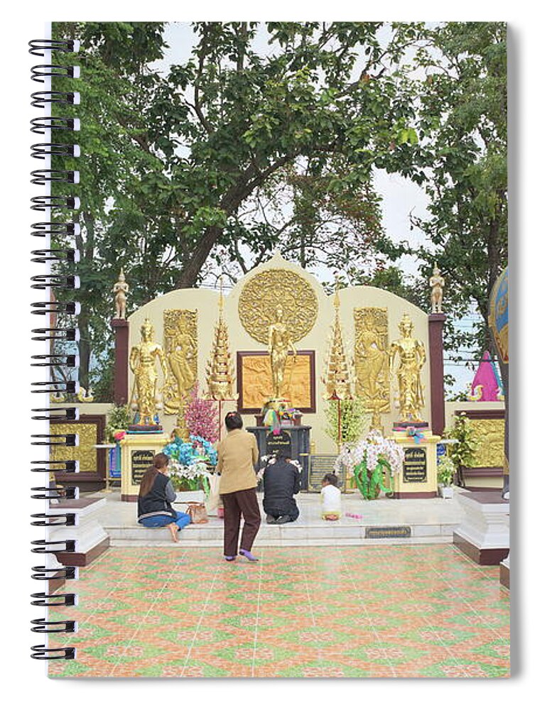 Thailand Spiral Notebook featuring the photograph Elephant Walk by Ivan Franklin