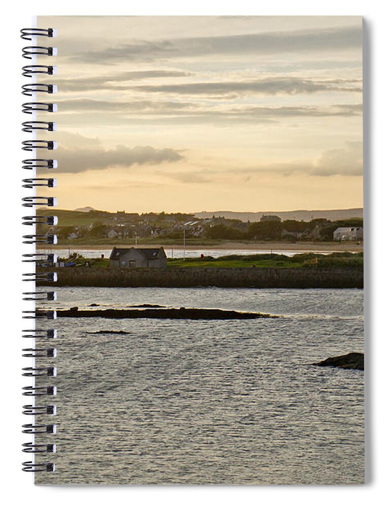 Elie Spiral Notebook featuring the photograph Elie Dreams. by Elena Perelman