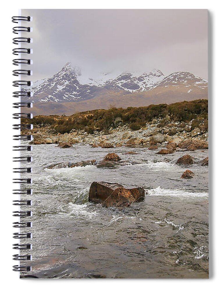 River Sligachan Spiral Notebook featuring the photograph Eternal Beauty by Holly Ross