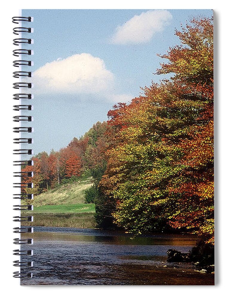 Owen Sound Spiral Notebook featuring the photograph Ingliss - Fall by DArcy Evans