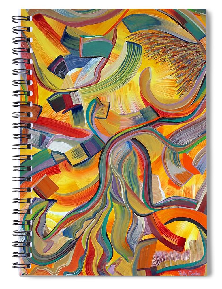  Spiral Notebook featuring the photograph Eureka by Polly Castor