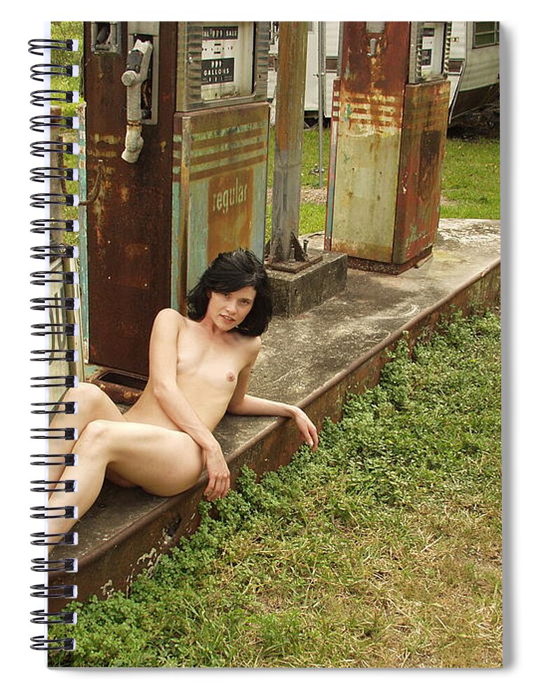 Everglades City Photography Everglades City Beauty Photography Everglades City Glamorous Photography Sexy Exotic Female Glamour Natural Natures Exotic Beauty Photography Spiral Notebook featuring the photograph Everglades City Photographer 357 by Lucky Cole