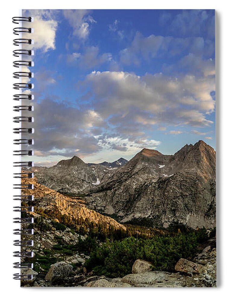 Lake Spiral Notebook featuring the photograph Evolution skyline by Martin Gollery