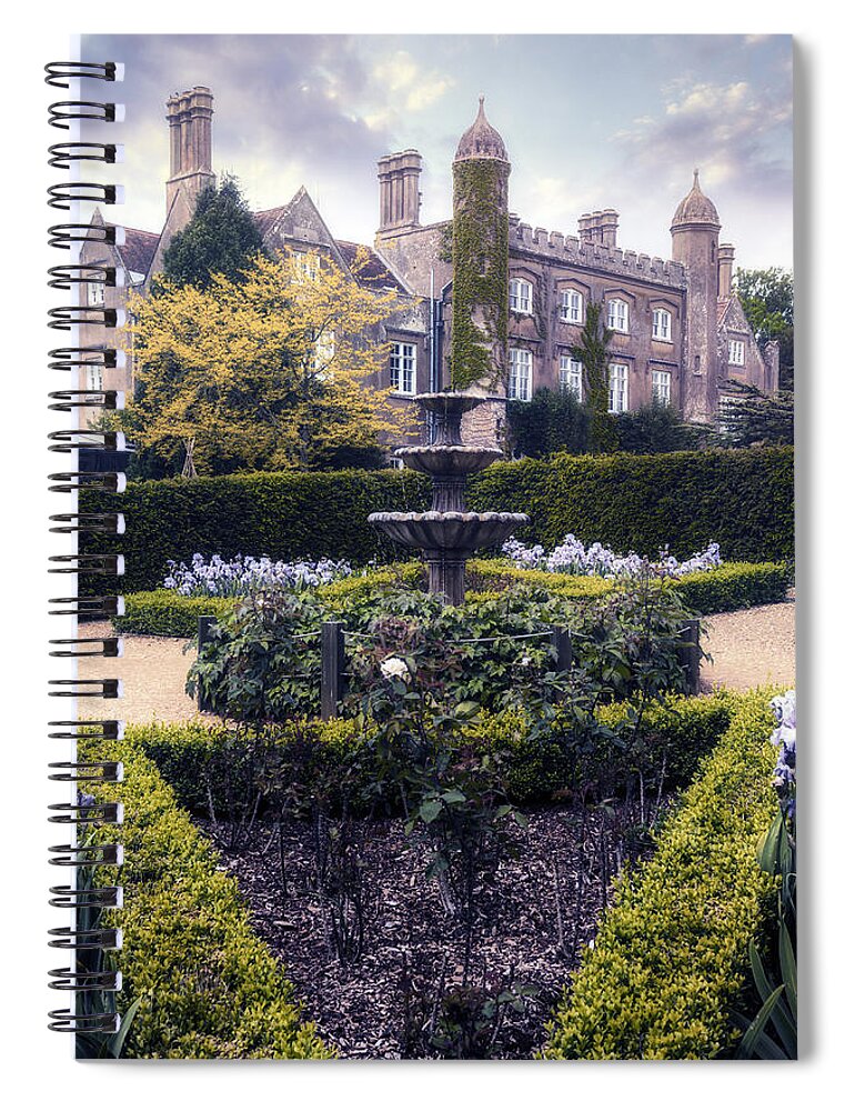 Mansion Spiral Notebook featuring the photograph Fairy Tale Mansion by Joana Kruse