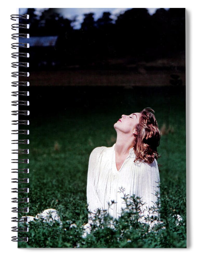 Woman Spiral Notebook featuring the photograph Field Of Dreams by DArcy Evans