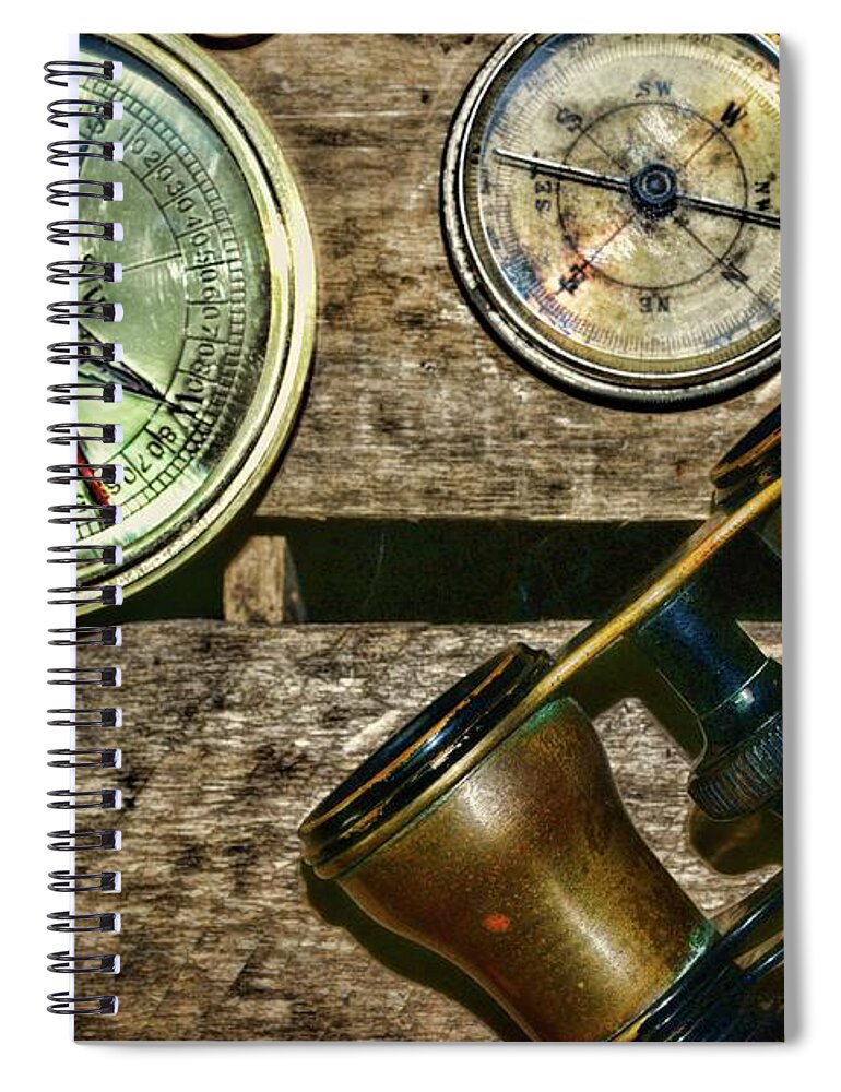 Paul Ward Spiral Notebook featuring the photograph Find Your Own Way by Paul Ward