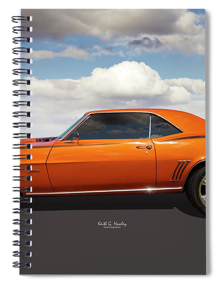 Car Spiral Notebook featuring the photograph First Class 69 by Keith Hawley