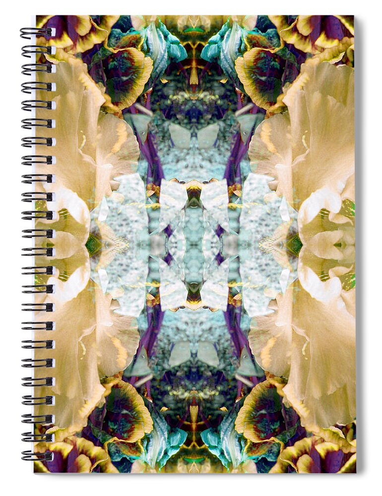 Digital Spiral Notebook featuring the digital art Floral_0053_1 by Alex W McDonell