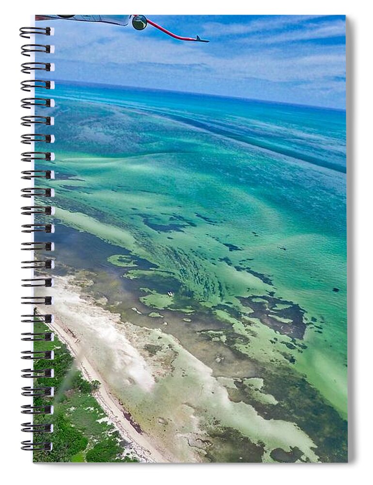 Florida Keys Spiral Notebook featuring the photograph Florida Keys by Farol Tomson