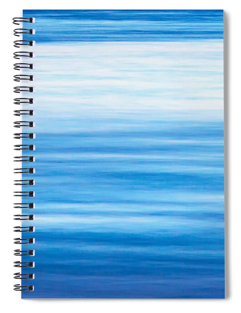 Minimalism Spiral Notebook featuring the photograph Fluid Motion by Az Jackson