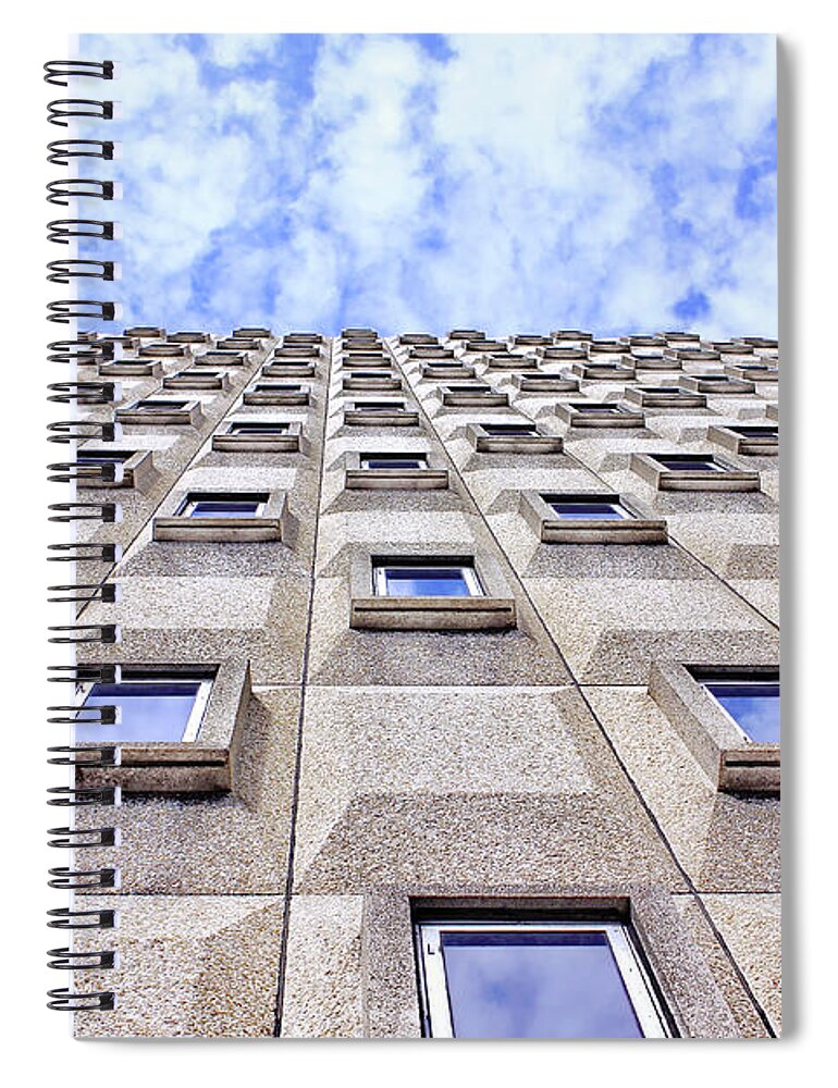 Miami Spiral Notebook featuring the photograph Flying Like A Bird by Iryna Goodall