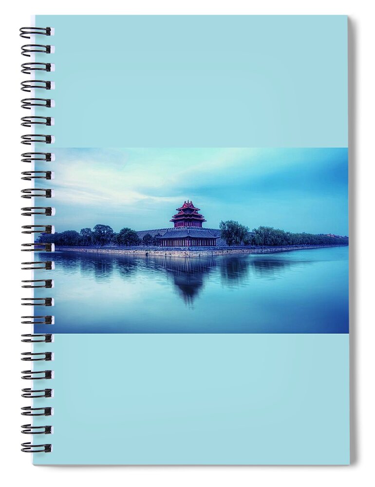 Forbidden City Spiral Notebook featuring the photograph Forbidden City by Jackie Russo