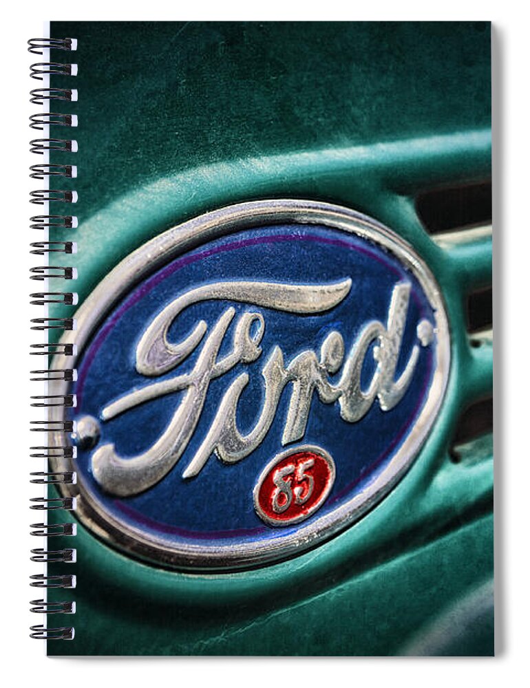 Ford 85 Spiral Notebook featuring the photograph Ford 85 by Caitlyn Grasso