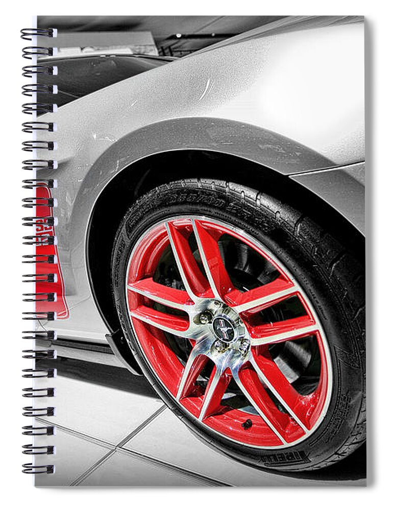 2011 Spiral Notebook featuring the photograph Ford Mustang Boss 302 by Gordon Dean II