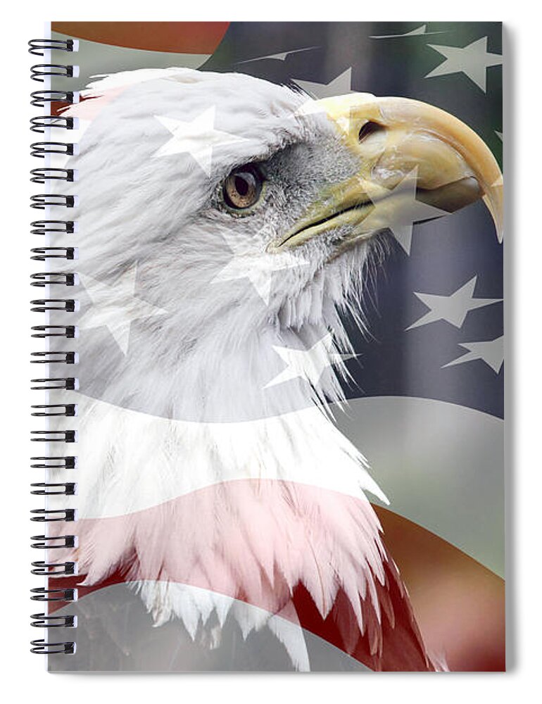 America Spiral Notebook featuring the photograph Freedom by Jackson Pearson