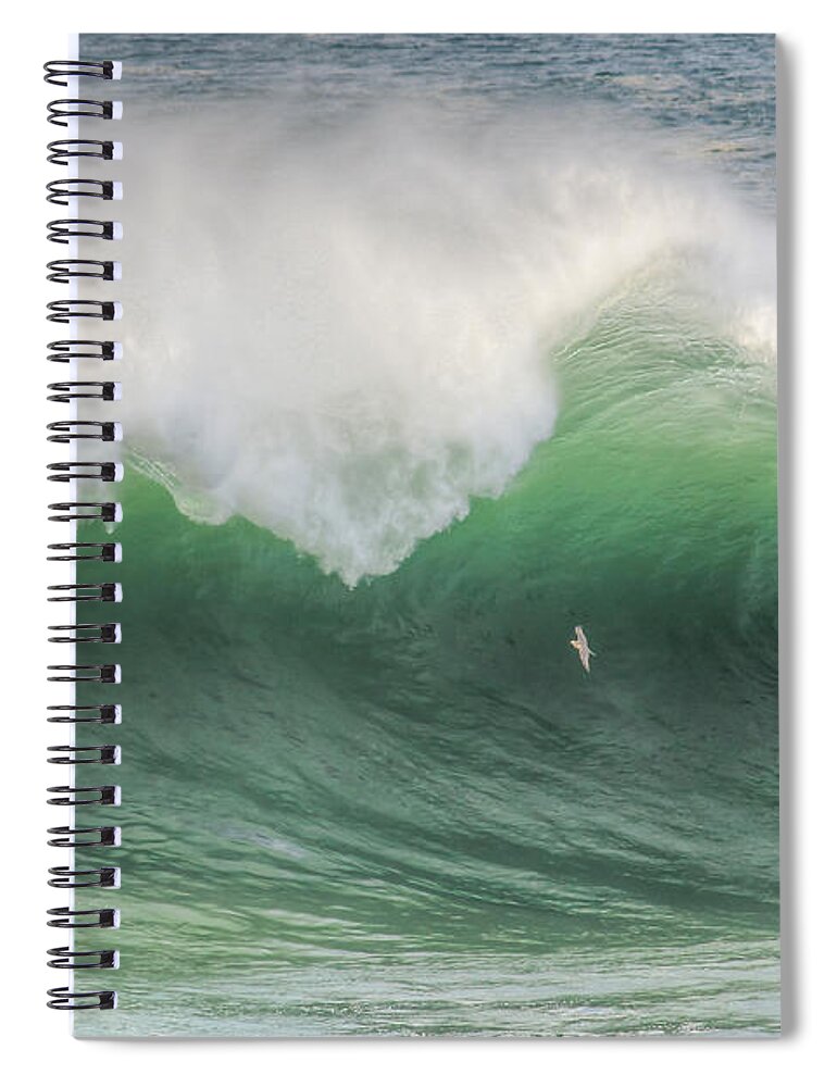 Seascape Spiral Notebook featuring the photograph Get Me Outta Here by Kristina Rinell