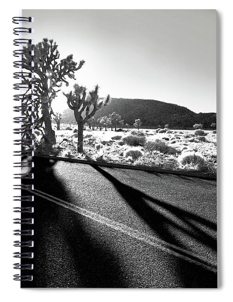 Joshua Tree Spiral Notebook featuring the photograph Ghouls by Laurie Search