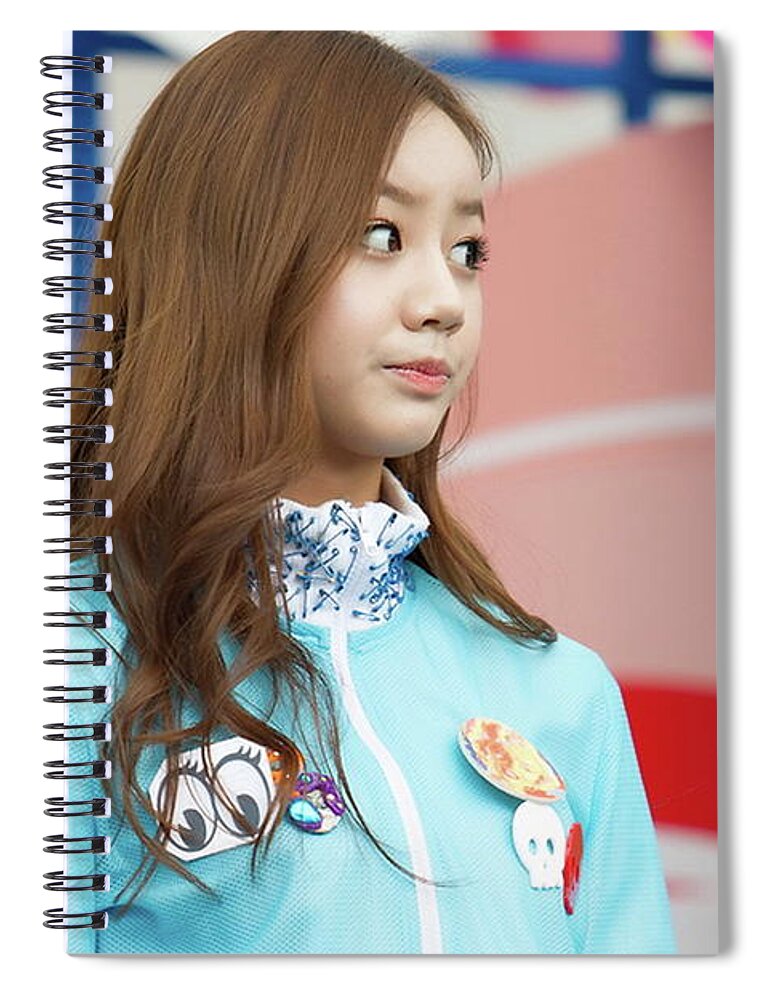 Girl's Day Spiral Notebook featuring the photograph Girl's Day by Jackie Russo