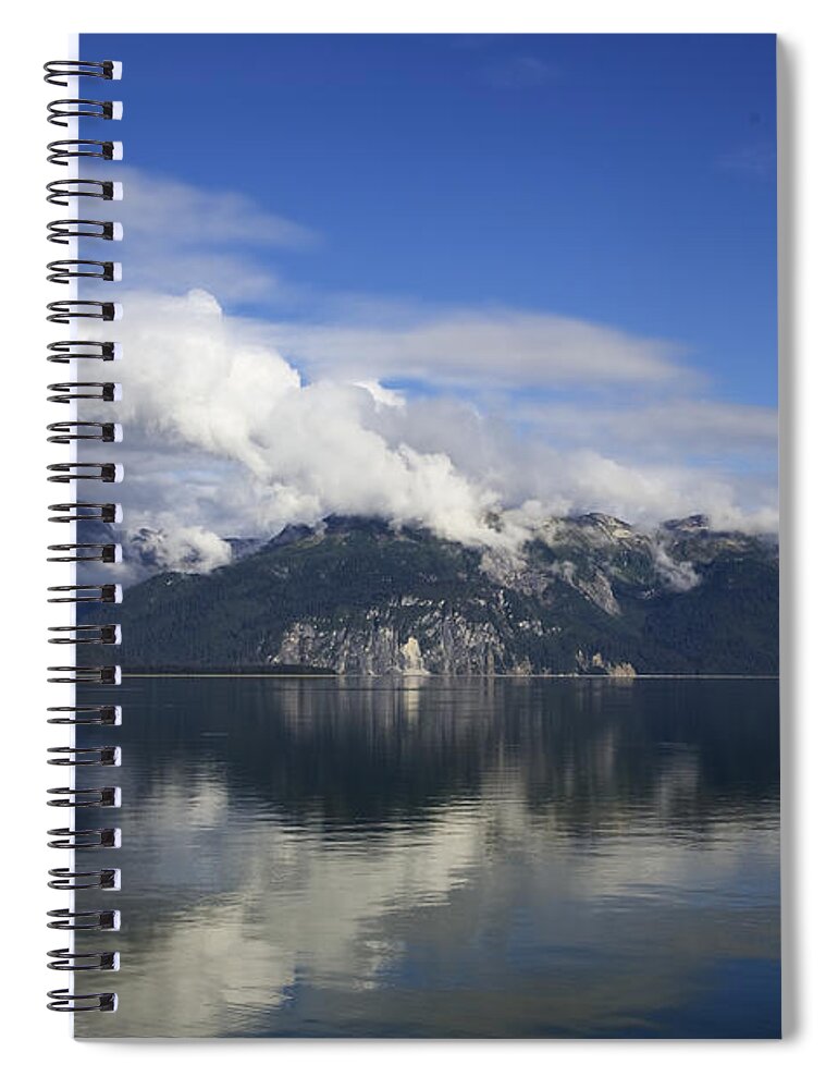 Alaska Spiral Notebook featuring the photograph Glacier Bay 6 by Richard J Cassato