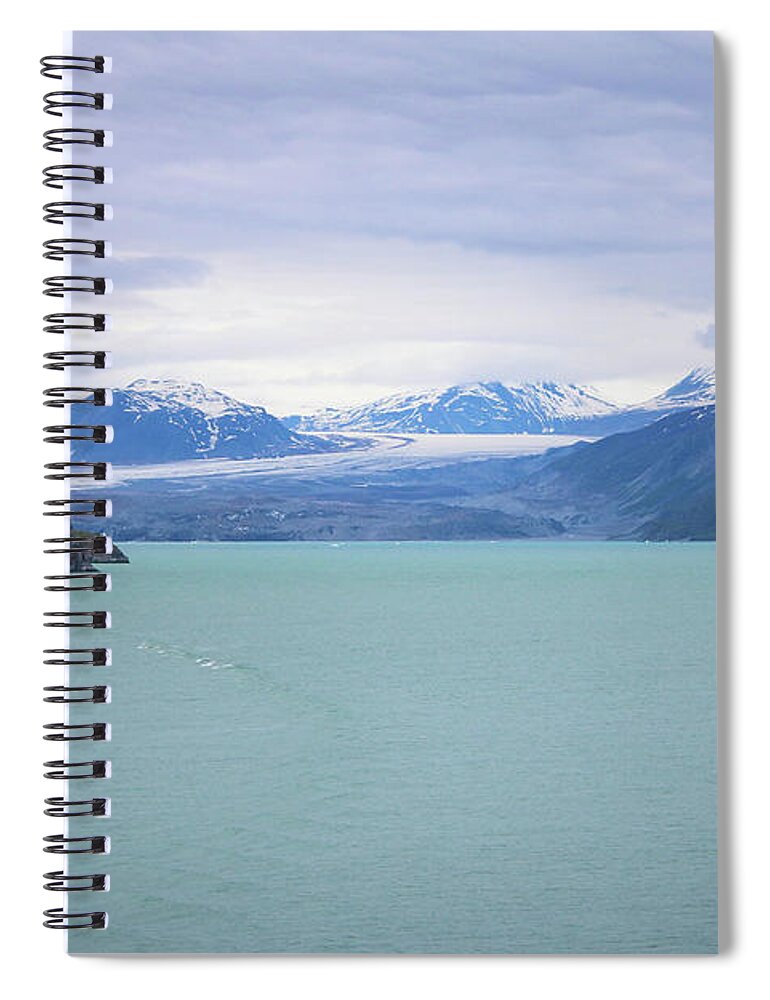 Glacier Bay National Park Spiral Notebook featuring the photograph Glacier Bay Alaska Three by Veronica Batterson