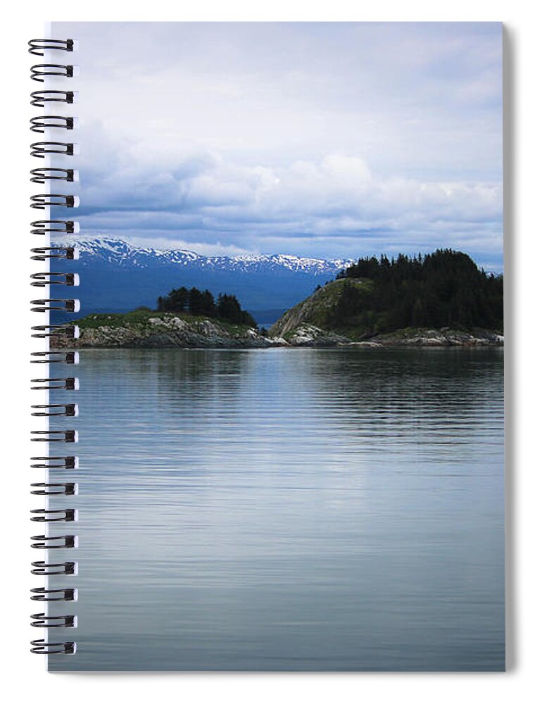 Glacier Bay National Park Spiral Notebook featuring the photograph Glacier Bay Alaska by Veronica Batterson