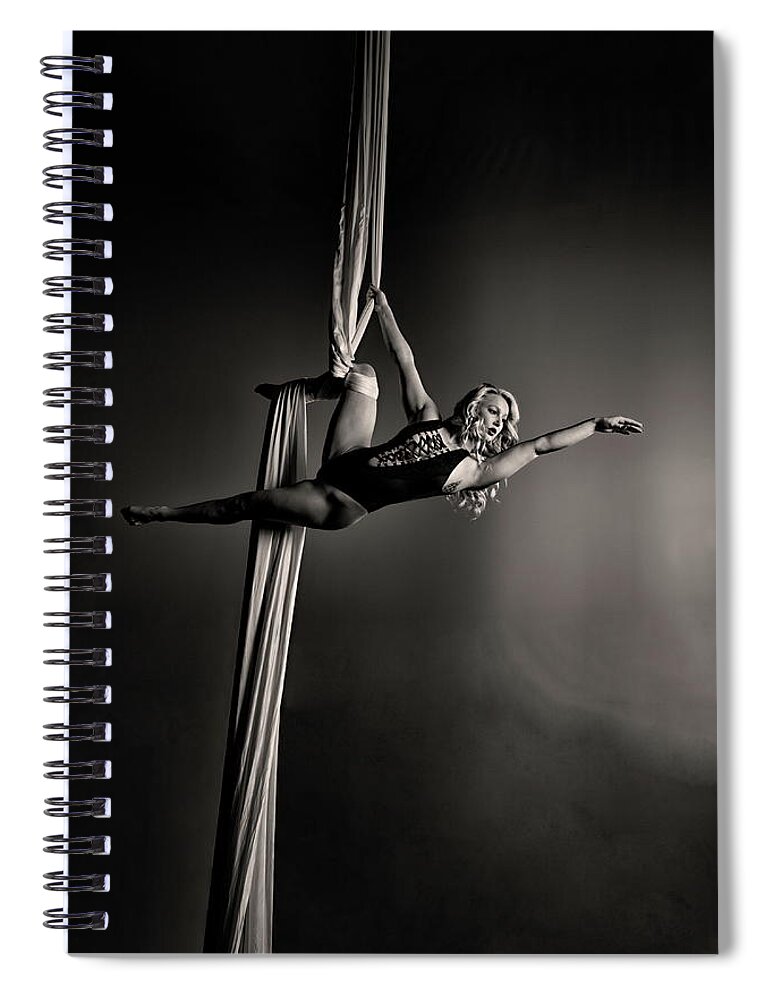 Dance Spiral Notebook featuring the photograph Going Big by Monte Arnold