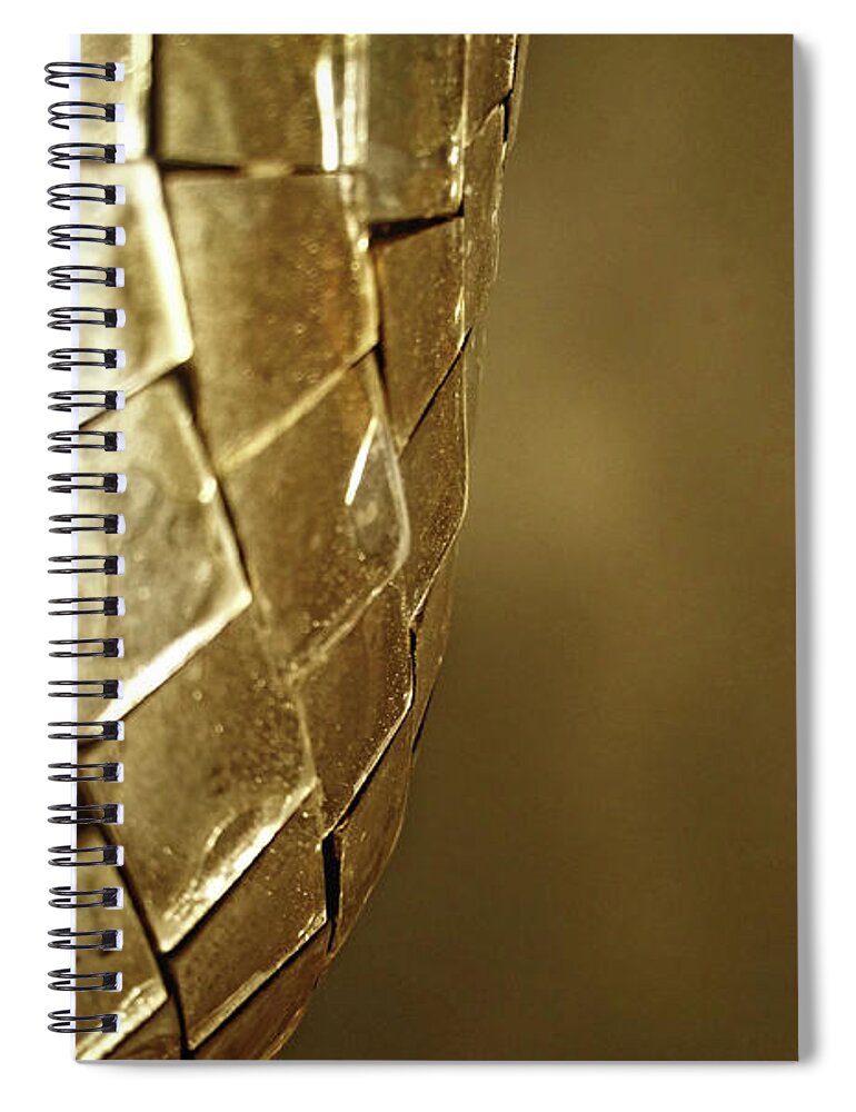Light Spiral Notebook featuring the photograph Golden Light by Robert Knight