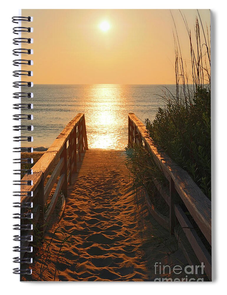 Good Morning Sunrise Spiral Notebook featuring the photograph Good Morning Sunrise 3464 by Jack Schultz