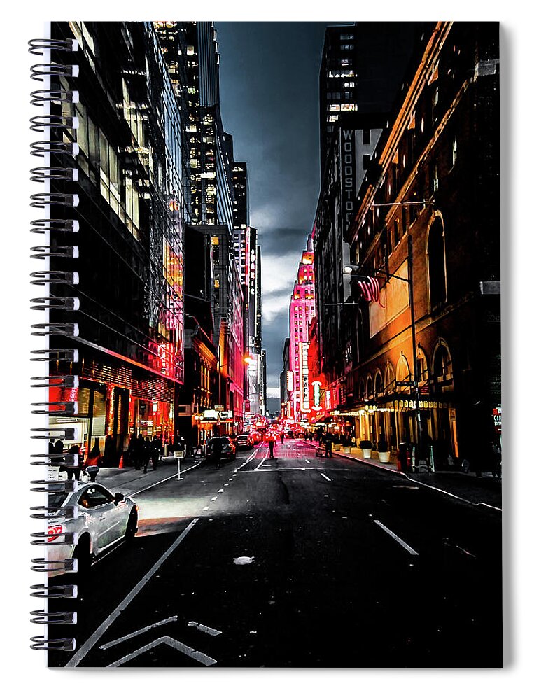 Gotham Spiral Notebook featuring the photograph Gotham by Nicklas Gustafsson