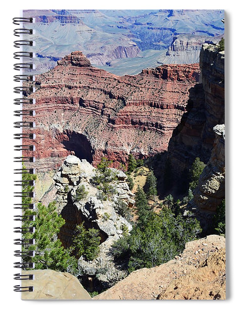 Grand Canyon Spiral Notebook featuring the photograph Grand Canyon 10 by Aimee L Maher ALM GALLERY