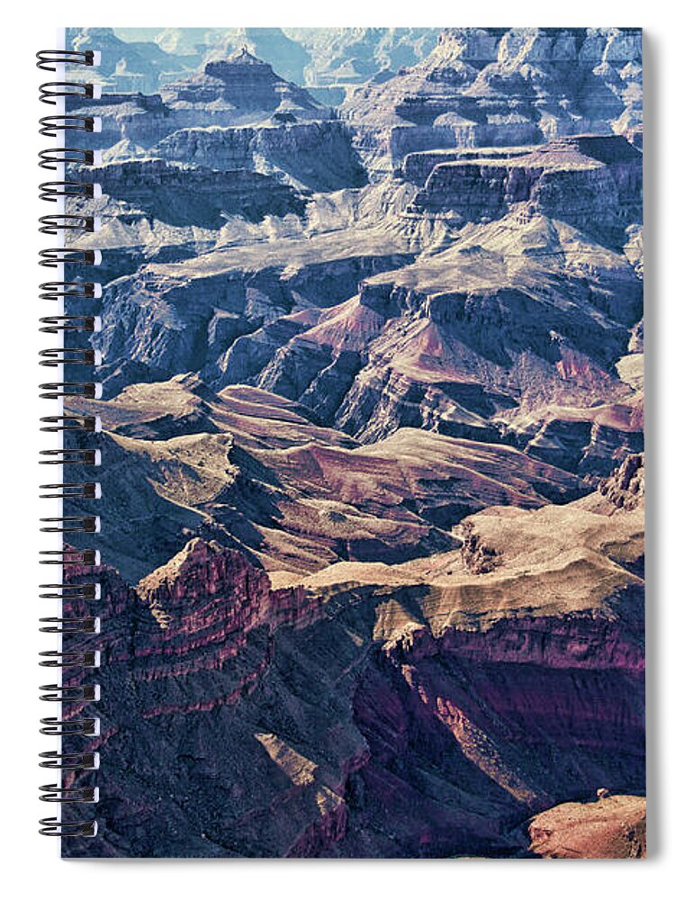 Grand Canyon National Park Spiral Notebook featuring the photograph Grand Canyon Arizona 6 by Tatiana Travelways