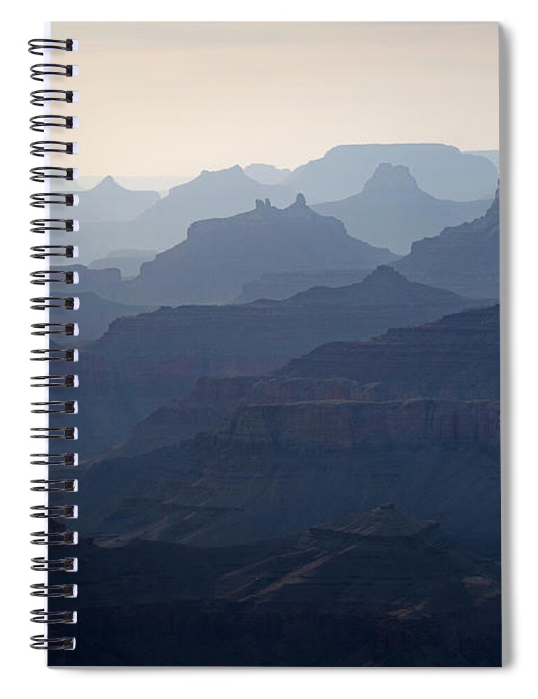 Grand Spiral Notebook featuring the photograph Grand Canyon No. 3 by David Gordon