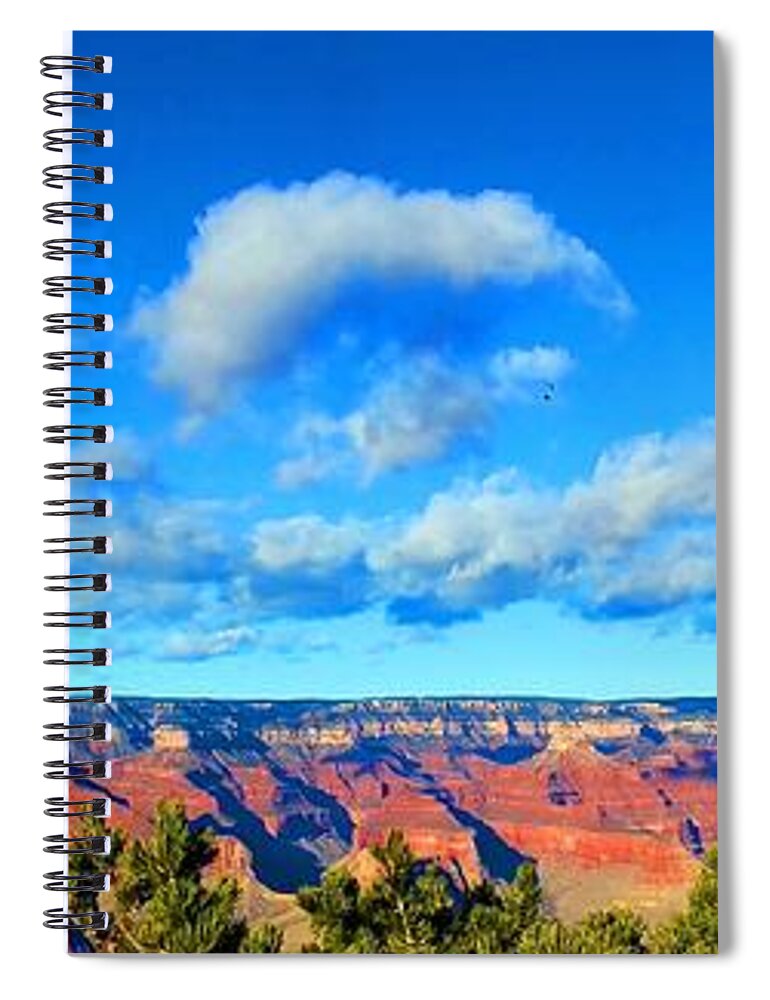 Grand Canyon South Rim Spiral Notebook featuring the photograph Grand Canyon South Rim by Kume Bryant