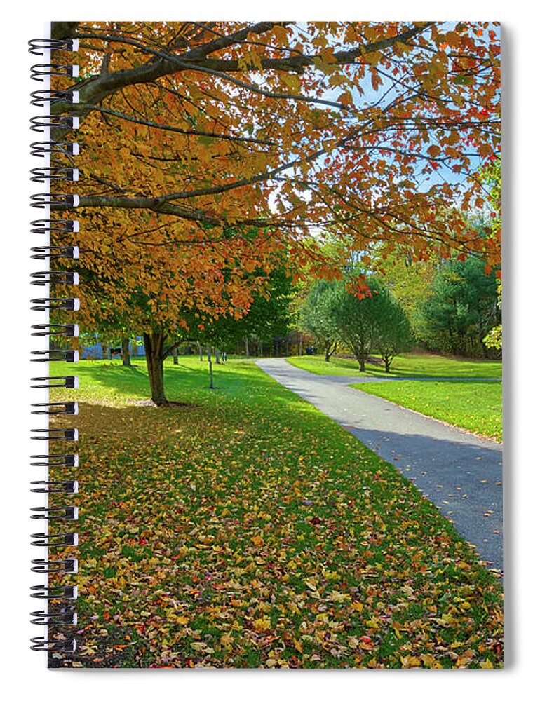Green Hill Park Spiral Notebook featuring the photograph Green Hill Park and Recreation by Juergen Roth