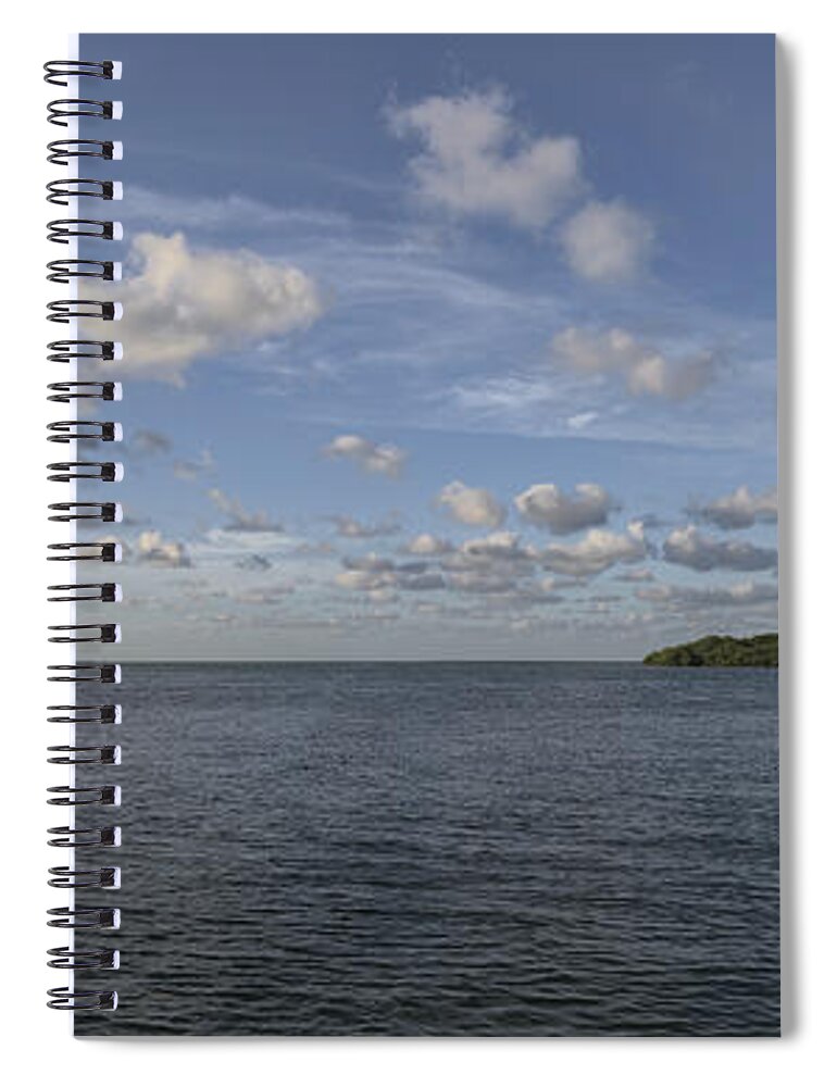 Art Spiral Notebook featuring the photograph Gulf Island by Jon Glaser