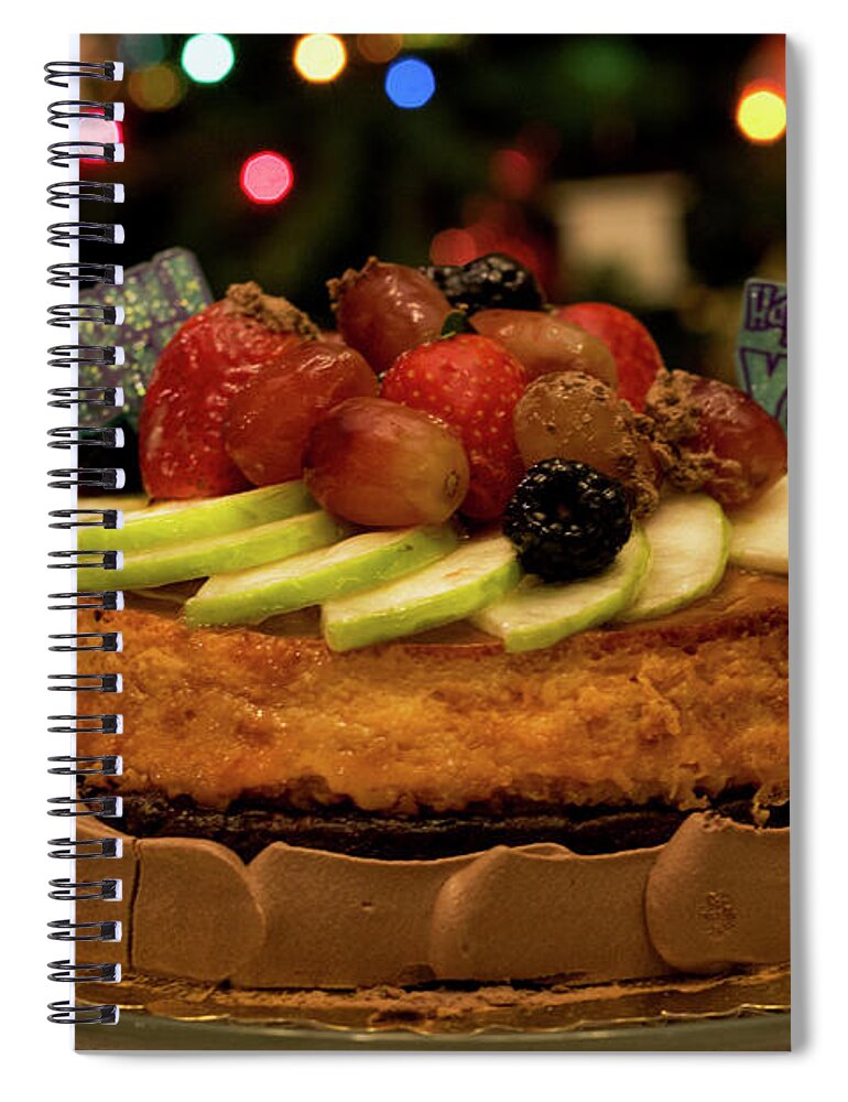 Happy New Year Spiral Notebook featuring the photograph Happy New Year by Ivete Basso Photography