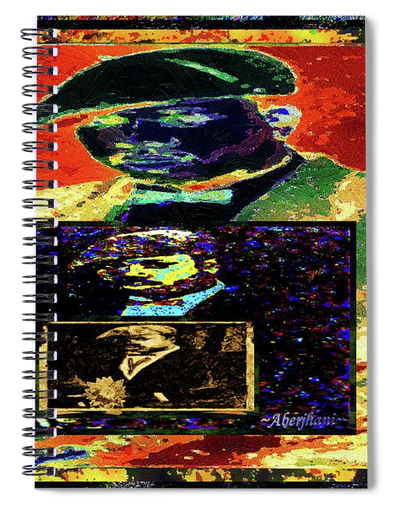Harlem Renaissance Spiral Notebook featuring the mixed media Harlem Renaissance Deja Vu Number 1 by Aberjhani