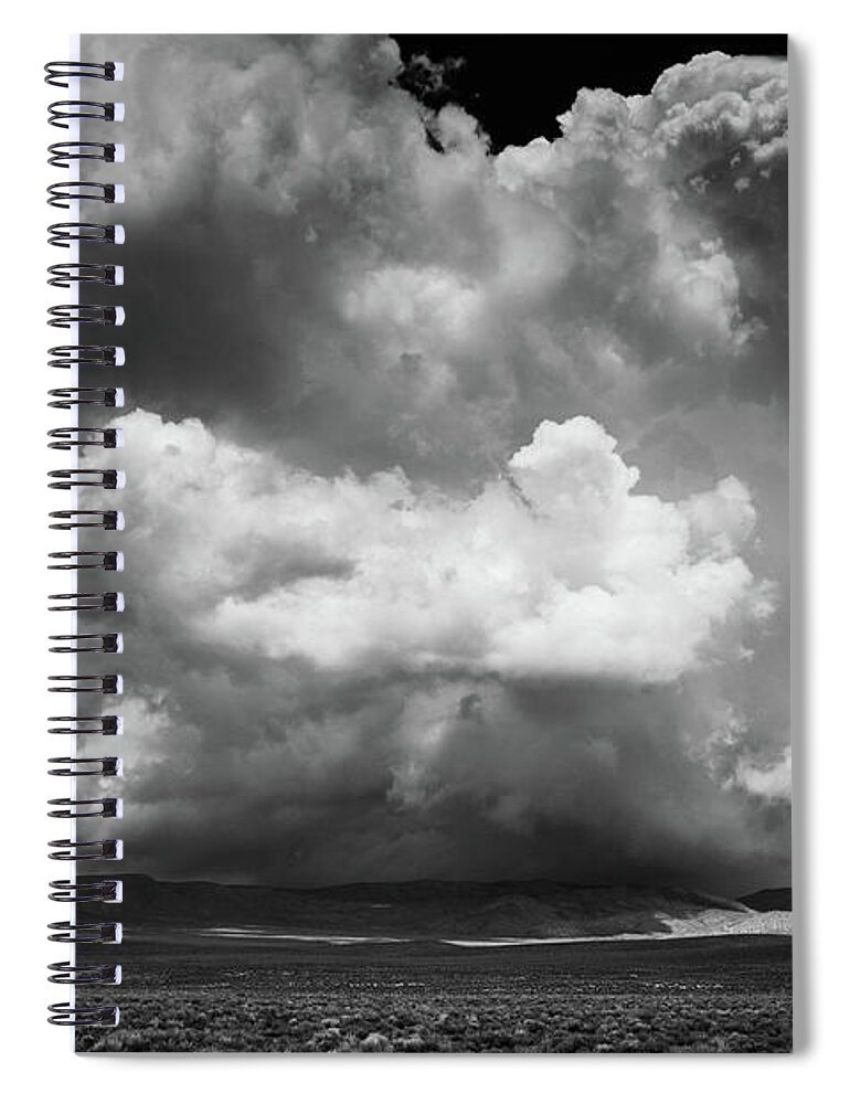 Death Valley National Park Spiral Notebook featuring the photograph Harrisburg Death Valley by Kyle Hanson