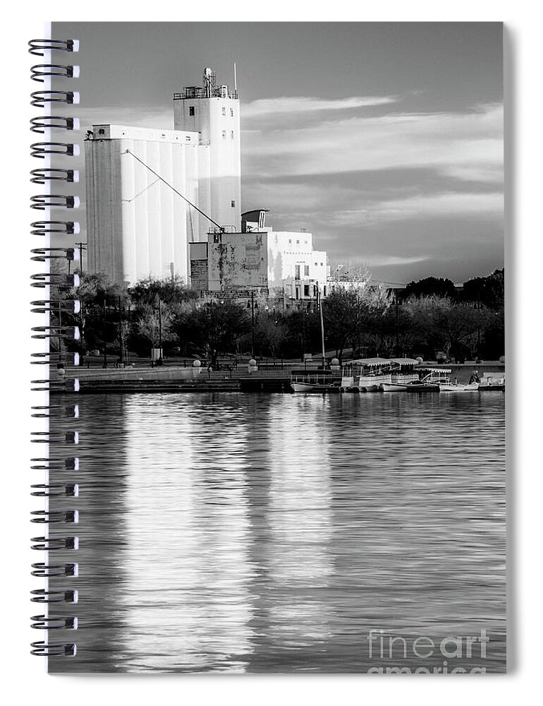 Hayden Mill Spiral Notebook featuring the photograph Hayden Mill by Tamara Becker