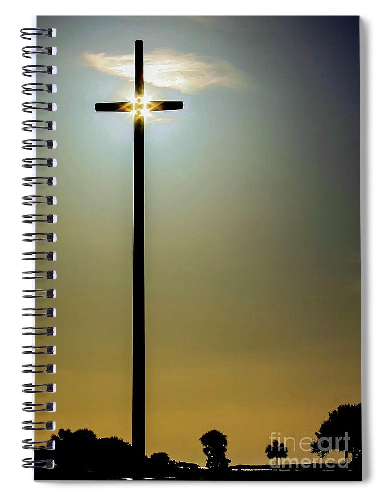 Photo For Sale Spiral Notebook featuring the photograph He is the Light by Robert Wilder Jr