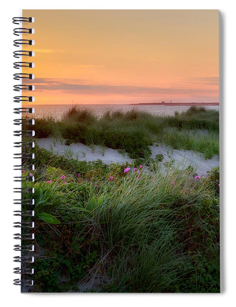 Herring Cove Beach Spiral Notebook featuring the photograph Herring Cove Beach by Bill Wakeley