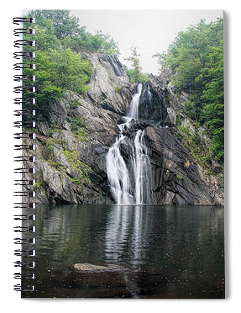 High Falls Conservation Area Spiral Notebook featuring the photograph High Falls by Rick Kuperberg Sr