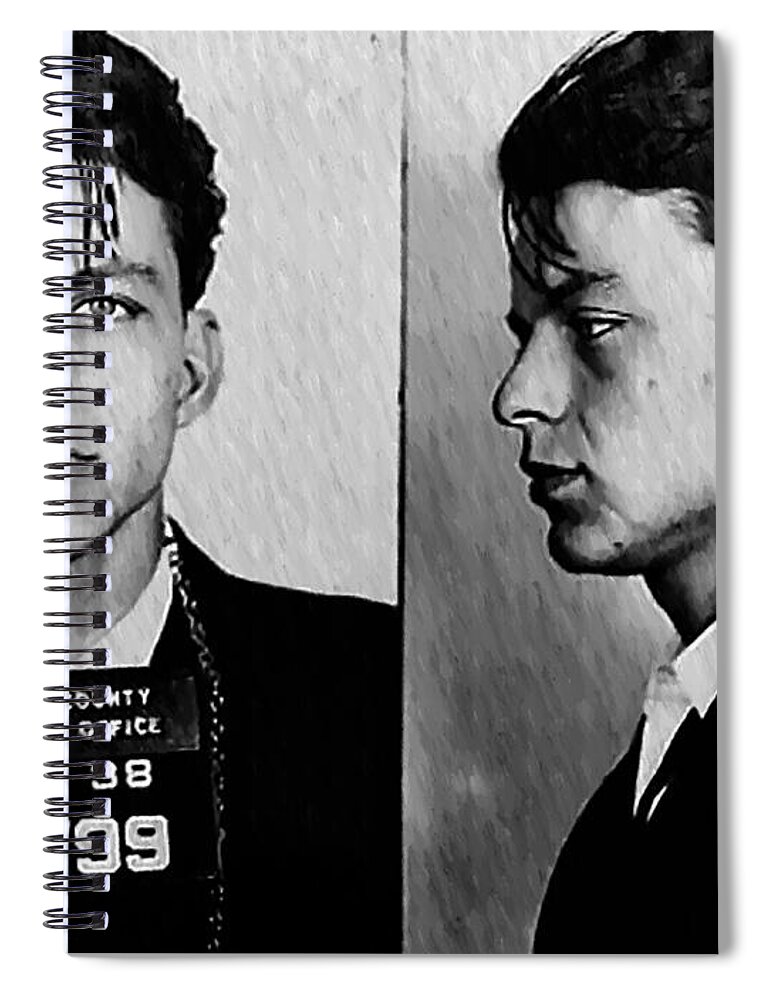 His Way Spiral Notebook featuring the photograph His Way by Digital Reproductions