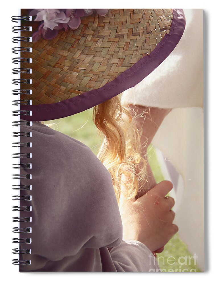 Caucasian Spiral Notebook featuring the photograph Hold On by Margie Hurwich