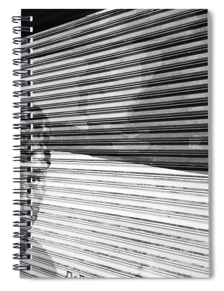 Deforest Kelley Spiral Notebook featuring the photograph Hollywood Pull Downs 9 by Dorian Hill