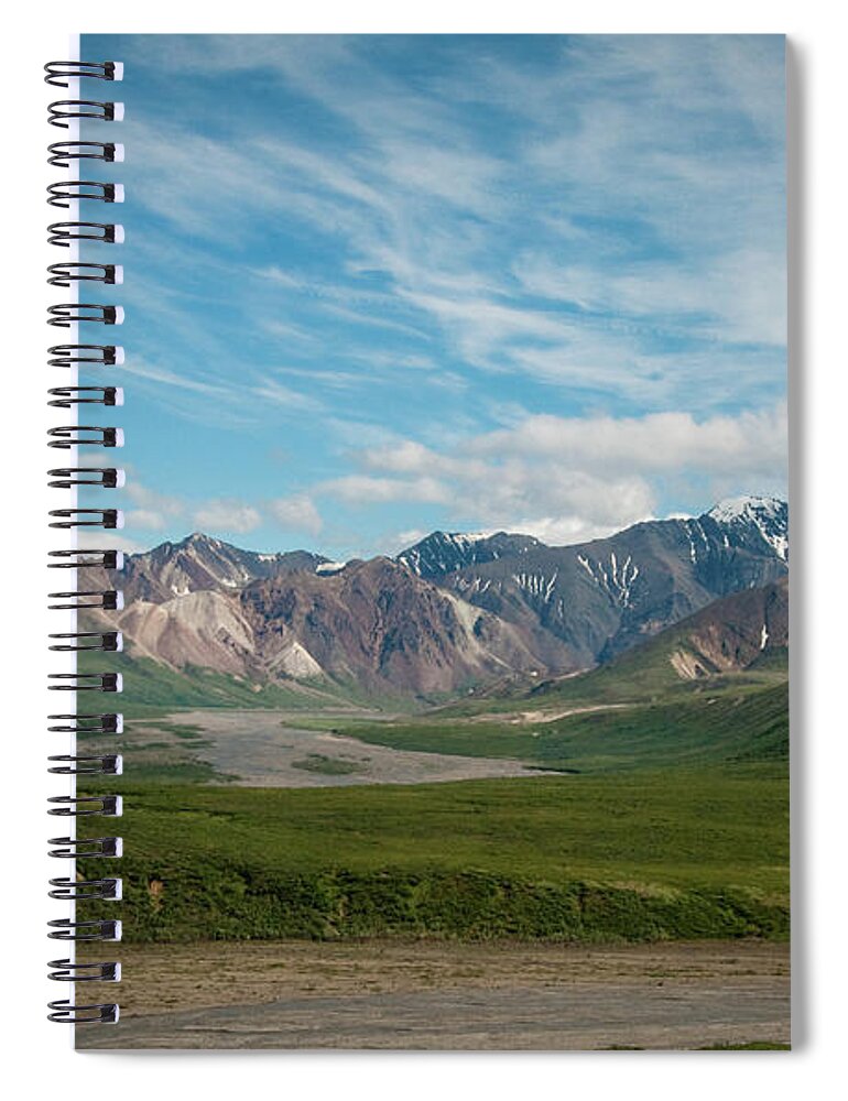 Alaska Spiral Notebook featuring the photograph Horizon by Ed Taylor